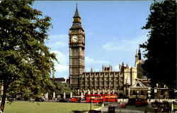 Big Ben, And Parliament Square Postcard