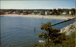 Point Q' Woods Beach Postcard