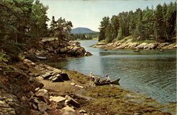 Mount Desert Campground Postcard