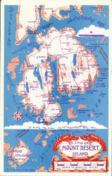 Mount Desert Island Postcard