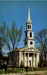 Congregational Church Old Lyme, CT Postcard Postcard