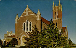 St. Gregory Abbey Chapel Shawnee, OK Postcard Postcard