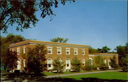 Sills Hall And Smith Auditorium Bowdoin College Brunswick, ME Postcard Postcard