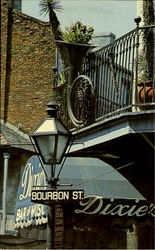 Bourbon Street New Orleans, VA Postcard Postcard