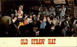Old Straw Hat, The Place That Aims To Entertain, Route 22, Eastbound Lane Postcard
