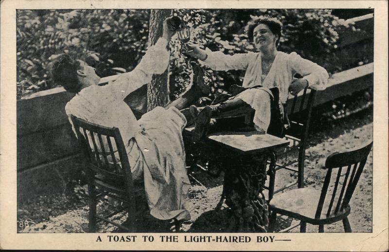A Toast to the Light-Haired Boy Women