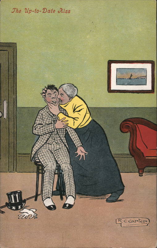 The Up-To-Date Kiss R.C. Carter Comic