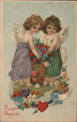 Valentine Greetings Postcard
