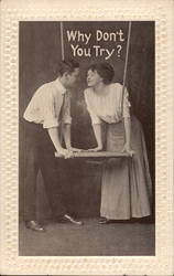 Why Don't You Try? Postcard