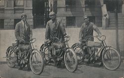 HP Magneto Single Motorized Bike Postcard
