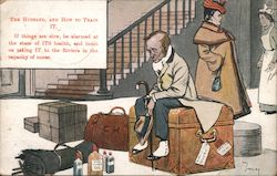 The Husband and How to Train It. Postcard