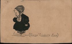 Lulu - Teency' Lizabeth Ann Postcard