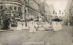 Portola Festival - Native Daughters - Oct 21, 1909 Postcard