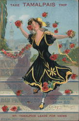 Take Tamalpais Trip - Portola Festival 1909 Postcard