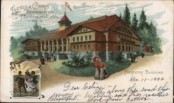 Forestry Building Postcard