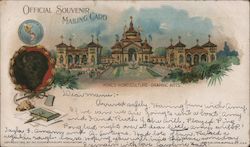 Official Souvenir Mailing Card. Mines - Horticulture - Graphic Arts Postcard
