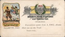 Lewis & Clark Centennial Postcard