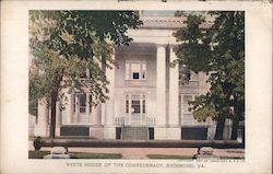 White House of the Confederacy Postcard