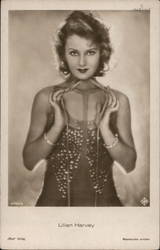 Lilian Harvey Postcard