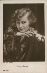 Lilian Harvey Postcard
