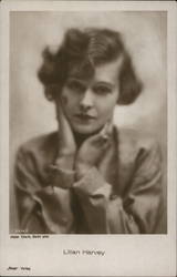 Portrait of Lilian Harvey Postcard