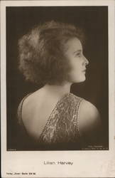Lilian Harvey Postcard