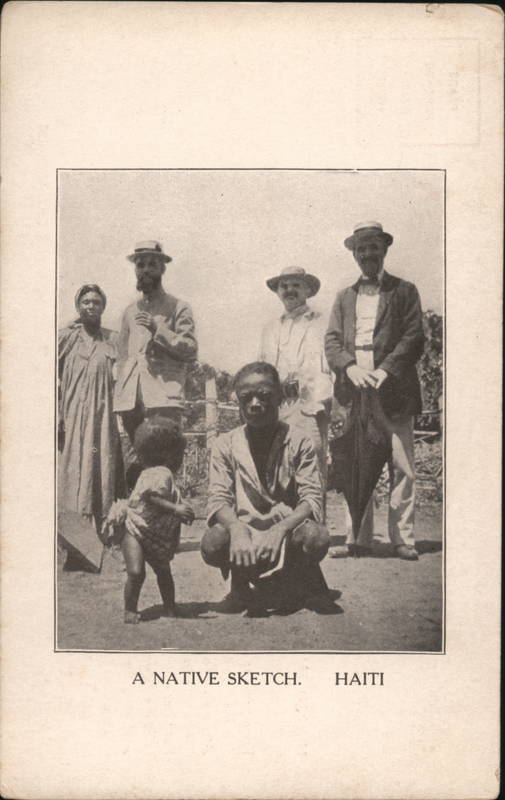 A Native Sketch, Haiti Caribbean Islands