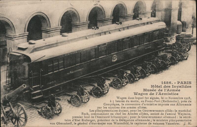 Wagon de l'Armistice Paris France