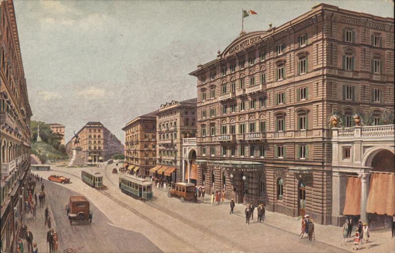 Grand Hotel Isotta, Via Roma Genoa Italy