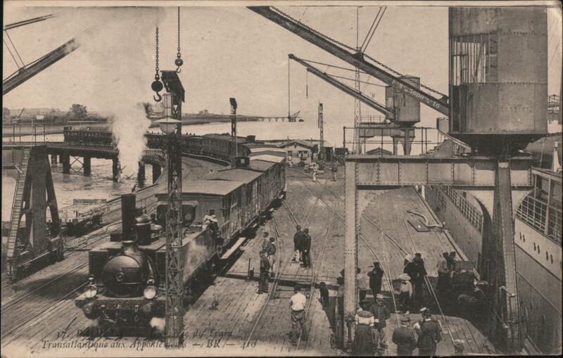 Trompeloup Pauillac Dock/Railroad Yard France