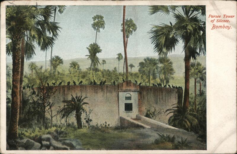 Parsee Tower of silence, Bombay Mumbai India