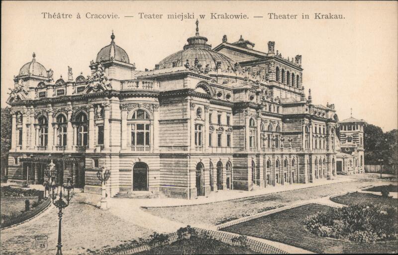 The Theater Krakow Poland Eastern Europe