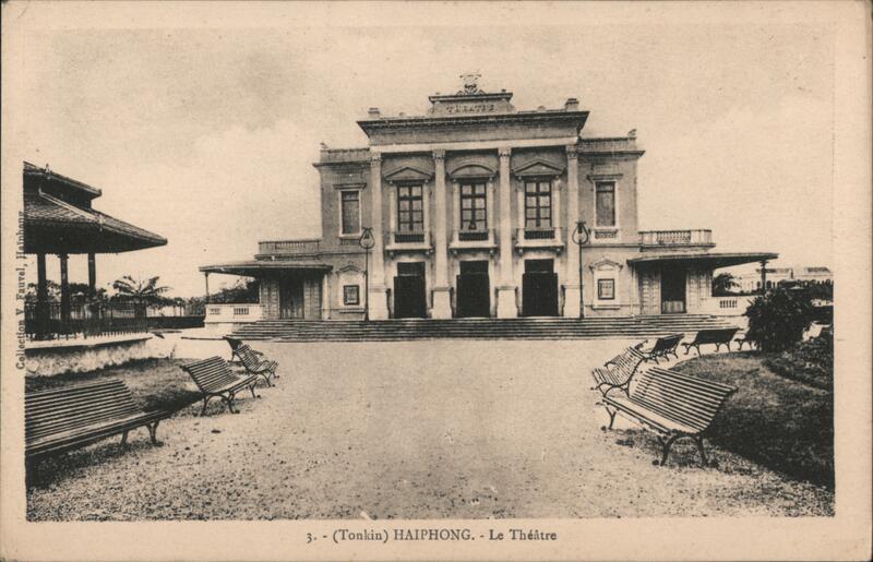 Haiphong, Theater in Lanoi, Vietnam Southeast Asia