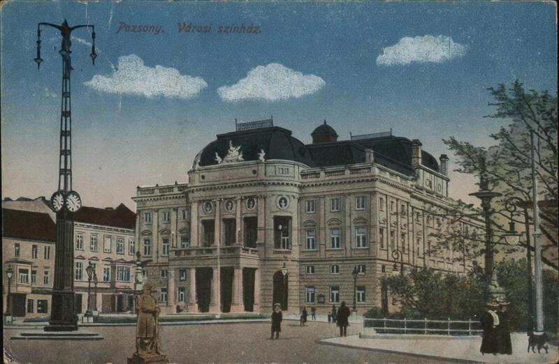 Pozony Bratislava Slovakia. Eastern Europe