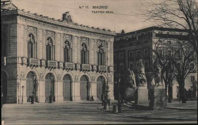 Teatro Real Madrid Spain