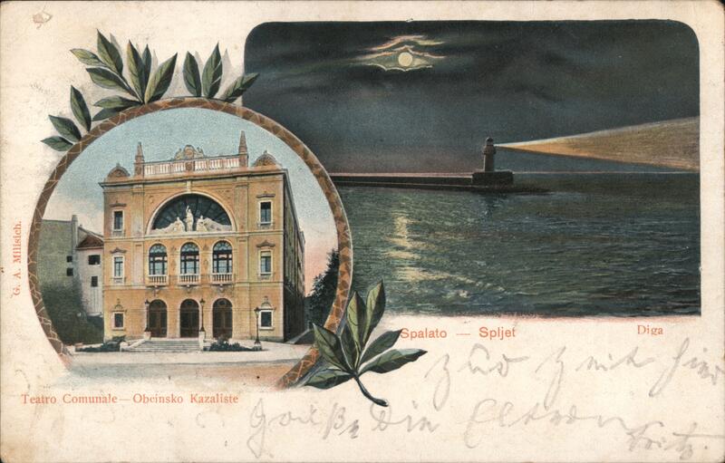 The Croatian National Theatre in Split Eastern Europe