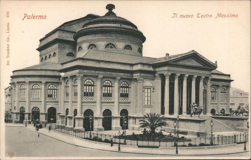 Teatro Massimo Vittorio Emanuele, Palermo, Italy