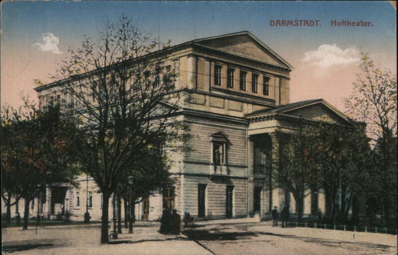Darmstadt Hoftheater Germany