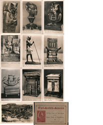 Set of 10: Tut-Ankh-Amun King Tut Postcard