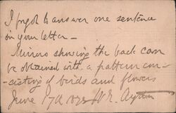 1800's Japanese Postal Card Postcard