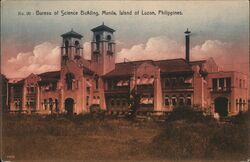Bureau of Science Building Postcard