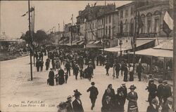 Le Quai Leon-Perrier Postcard