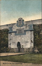 Shrine in Old Fort Zamboanga Postcard