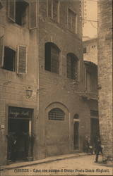 Firenze - Casa ove nacque il Divino Poeta Dante Alighieri Postcard