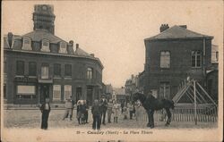 La Place Thiers Postcard