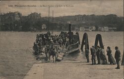 Ferry in Plougastel-Daoulas, France Postcard