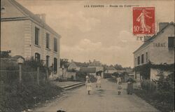 Street Scene - Tabac Postcard