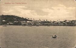 Greetings from Friendly Islands Postcard