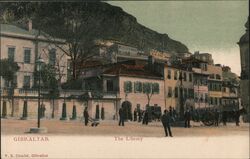 Gibraltar National Library Postcard