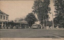 Viersprong op Simpang Postcard